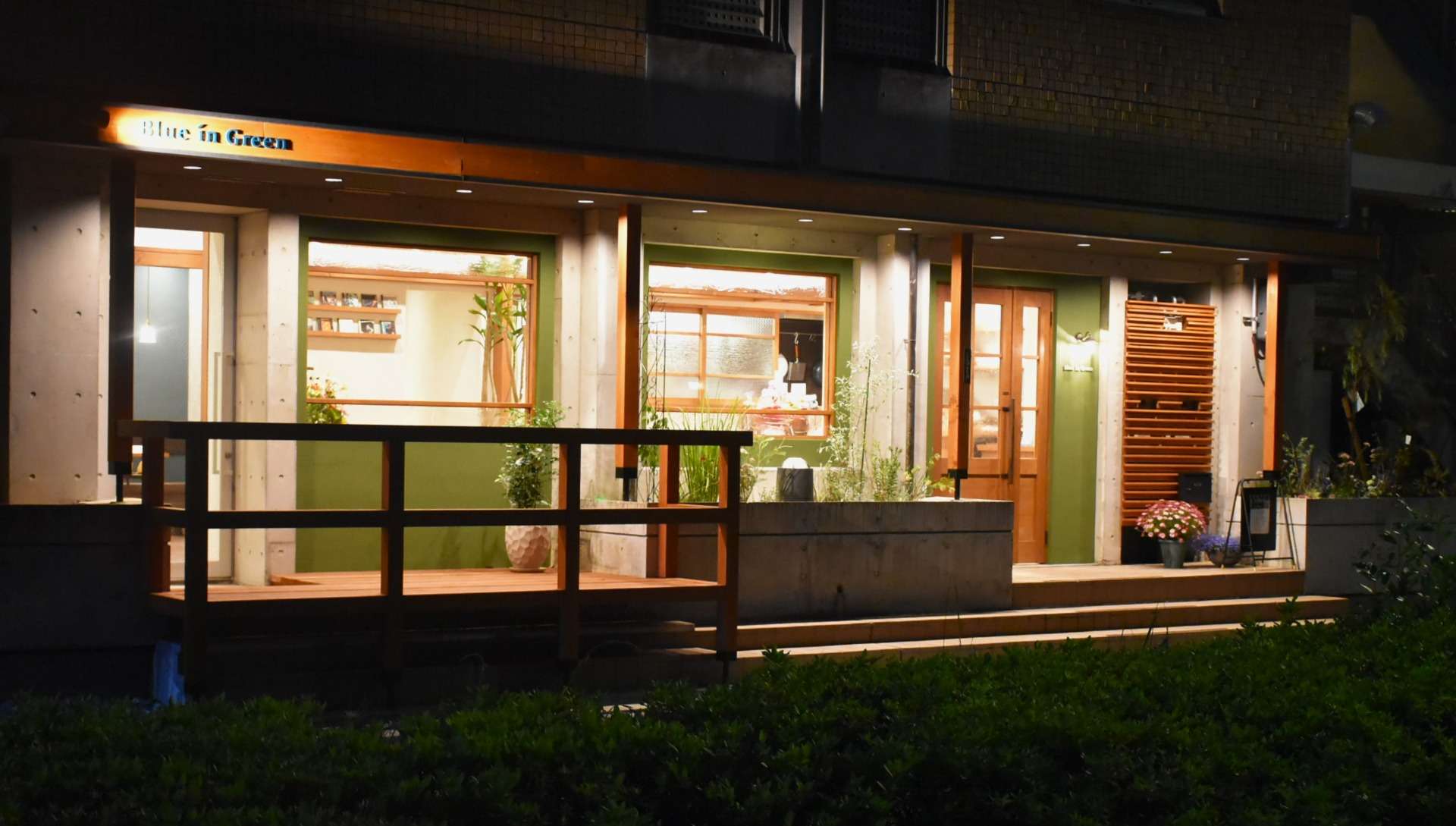 西宮市 Blue in Green様 新装工事