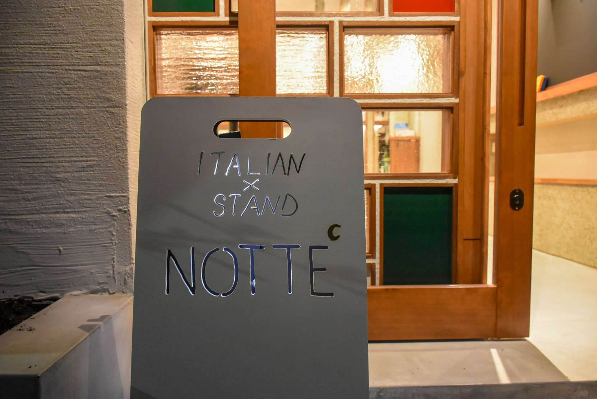 イタリアンスタンド NOTTE様 新装工事