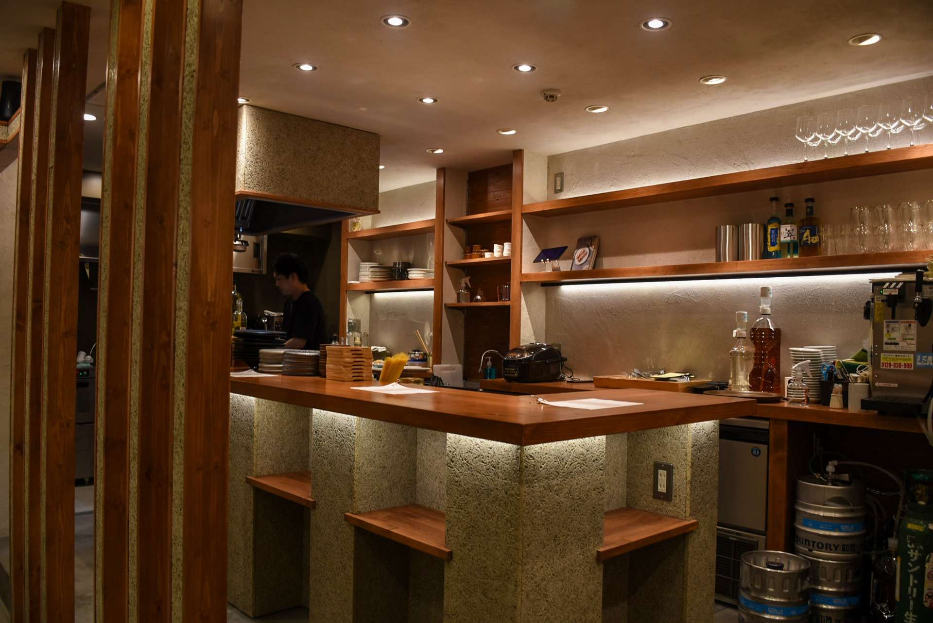 イタリアンスタンド NOTTE様 新装工事